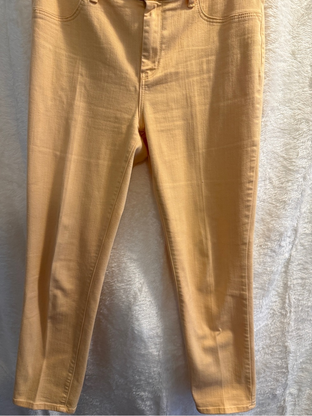 Chico's Light Peach Slim Chinos